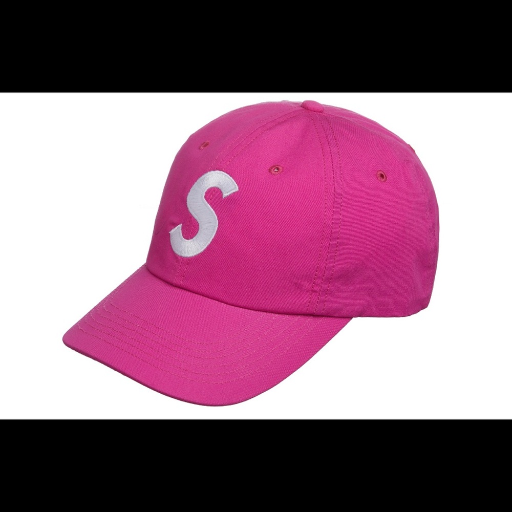 Supreme Ventile S Logo 6-Panel Magenta Pink